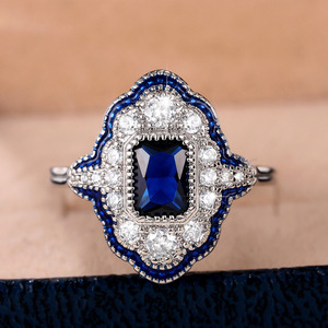 Anello Vintage da Donna Stile Europeo Semplice e Audace Gioiello per Dito con Personalità - Product Image 3