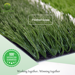 Échantillons gratuits gazon artificiel de football bicolore à <span class=keywords><strong>prix</strong></span> abordable pour terrain de football aire de jeux extérieure - Product Image 3