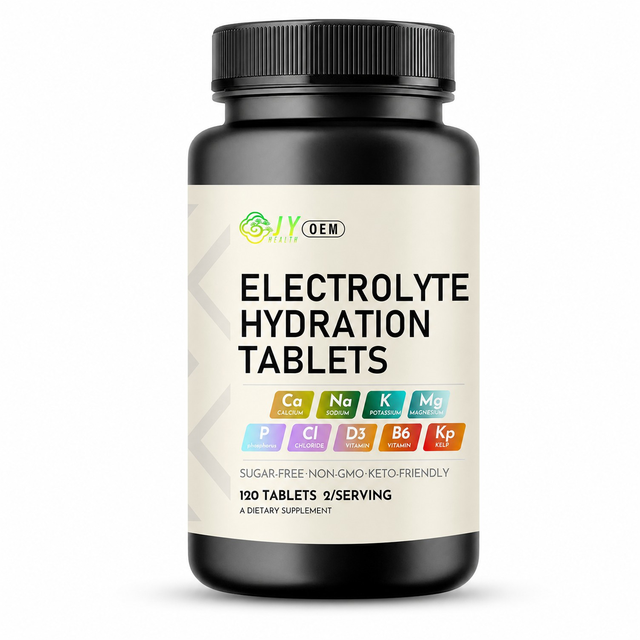Electrolyte Hydration Tablets 120 Count Sodium Potassium Magnesium Support OEM ODM Private Label Factory Wholesale