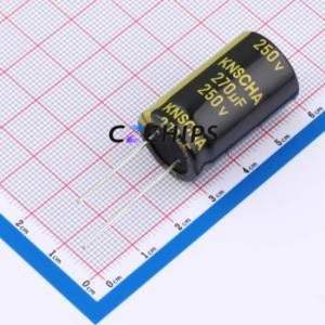 DGA250M277N305S1AA Through-Hole <b>Aluminum</b> <b>Electrolytic</b> <b>Capacitor</b> Through hole,D18xL30mm 270uF 20% 250V 7.5mm - Product Image 1