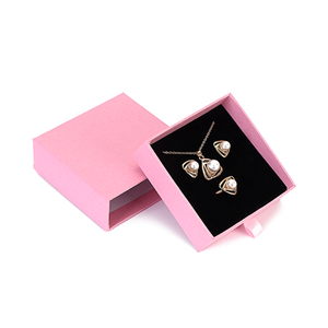 Custom Brown Kraft Paper Jewelry <b>Box</b> Slide Drawer Cardboard Paper <b>Gift</b> <b>Box</b> for Necklace <b>Earring</b> Bracelet Ring - Product Image 2