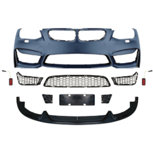 Kit de Carrocería, Parachoques Delantero para <span class=keywords><strong>BMW</strong></span> Serie 3 <span class=keywords><strong>E92</strong></span> Modificado a M4 2006-2009, Estilo Totalmente de Malla - Product Image 5