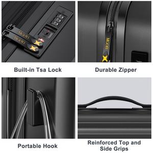 MGB High Quality 20 Inch PC Material <strong>Suitcase</strong> Modern Design with Spinner Caster Lightweight for Travel and Vacation - Product Image 5