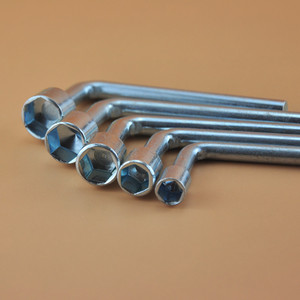 Clé à douille en T, entraînement hexagonal de 1/4 po, zinguée, pour outils de réparation DIY - Product Image 2