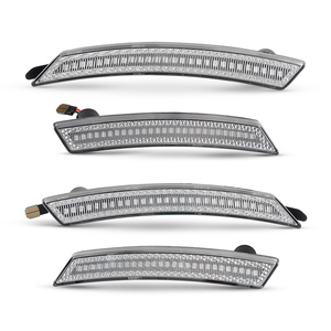 4 cái Front & Rear Bumper <span class=keywords><strong>LED</strong></span> <span class=keywords><strong>Side</strong></span> <span class=keywords><strong>Marker</strong></span> ánh sáng cho BMW <span class=keywords><strong>Mini</strong></span> Cooper r56hatch 2007-2013 <span class=keywords><strong>R56</strong></span> LCI 2009/4-2013/11 r55clubman 2008-2014 - Product Image 3