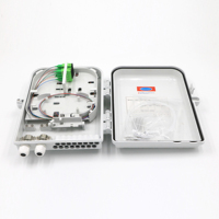 Prix usine 4 Core 8 Core extérieur fixé au mur IP65 étanche boîtier d'extrémité OEM boîtier de Distribution de fibre optique