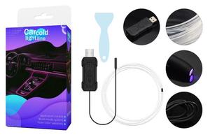 Đèn trang trí ô tô điều khiển giọng nói USB phát sáng Diode phiên bản phổ quát ô tô ánh sáng xung quanh - Product Image 6