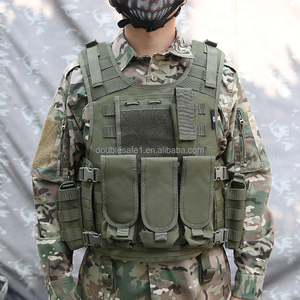 Doublesafe Fabriek Op Maat Gemaakte Plaatdrager Chaleco Tactico Gilet Tactiqueander Persoonlijk Verdedigingsmateriaal Ballistisch Tactisch Vest - Product Image 4
