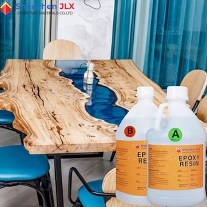 Crystal Clear Factory Price Deep Casting <b>Resin</b> Wood Transparent <b>Resin</b> <b>Epoxy</b> <b>Table</b> - Product Image 6