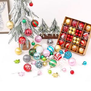 Custom Luxury <b>Christmas</b> Ball Plastic Mixed <b>Mini</b> Ornament Decoration <b>Christmas</b> Ball for Sale - Product Image 4
