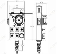 KCONBOT MRI1100 AGV AMR IP65 Contrôleur portable Plug-and-play compatible RS232 RS485 18-60VDC
