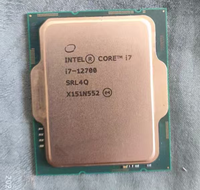 Processeur de bureau Intel Core i7-12700 d'occasion, 8 cœurs, 8 threads, LGA1700, jusqu'à 4,9 GHz, 25 Mo