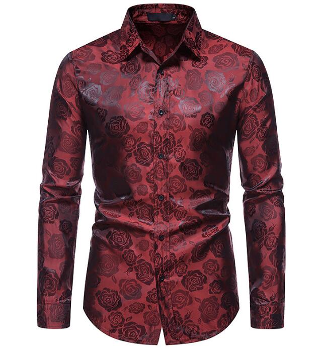 strapless open back dress Rockmount Men's Vintage Roses Embroidery Black Western Shirt