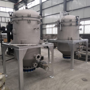 Nuevo Filtro de Cesta para Filtración de Aceite, Tanque Interior de Grado Alimenticio para Planta de Procesamiento de Aceite Comestible, Presión de 50 L de Capacidad, Uso Industrial - Product Image 2