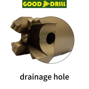 Nouvelle fraise de forage PDC de 6 pouces (152,4 mm) à 3-6 lames, procédé de moulage, 1 pièce, outil de forage pour puits d'eau - Product Image 4