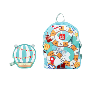 Supercute 2 in 1 seyahat çantası çocuk çantası sırt çantası geri okul için kız çanta Escolares kitap sırt çantası okul çantaları erkek - Product Image 6