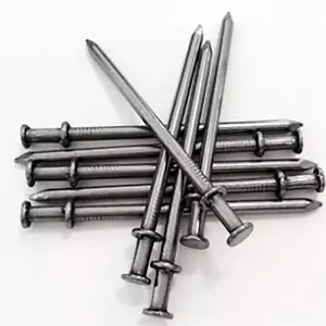 फैक्टरी प्रत्यक्ष बिक्री लकड़ी और निर्माण के लिए उच्च गुणवत्ता वाले डुप्लेक्स हेड नेल, डबल हेड नेल - Product Image 1