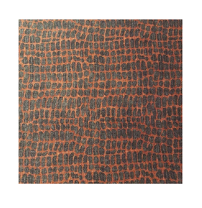 Tissu d'ameublement gris orange texturé à imprimé animal, tissu robuste pour canapé, tissu durable de 54 pouces de large vendu au mètre - Product Image 1
