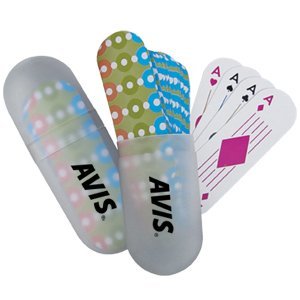 Hình dạng đặc biệt quảng cáo giấy xi thẻ vòng hình dạng thẻ chơi - Product Image 3