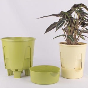 <span class=keywords><strong>Maceta</strong></span> de Plástico Transpirable para Cultivo de Orquídeas, con Orificios de Drenaje, Macetas con <span class=keywords><strong>Autorriego</strong></span> para Plantas de Interior - Product Image 2