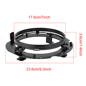<span class=keywords><strong>7</strong></span> inch Vòng Led Đèn Pha Chân đế cho 1700 Kawasaki Voyager/vaquero - Product Image 3