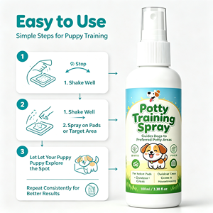 EN STOCK Spray d'apprentissage de la propreté pour chiens, Spray anti-mictions pour chiens pour usage intérieur et extérieur, favorise l'apprentissage de la propreté et aide à dissuader la marquage par les odeurs - Product Image 2