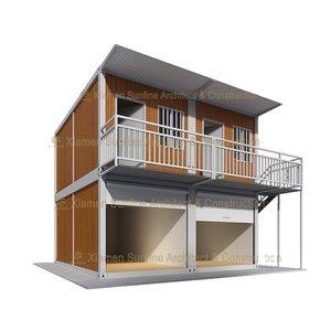 Villa Prefabbricata Tyni in Container da 20 Piedi con Bagno, Guida In Loco, Due Piani, Stile Tropicale Turco, Chiavi in Mano - Product Image 2