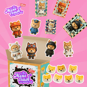 Muñeco Shiba Inu, Caja Sorpresa de Marshmallow, Fabricación OEM/ODM, Procesamiento Personalizado, Juguete Sorpresa, Dulces con Sabores Personalizables - Product Image 2