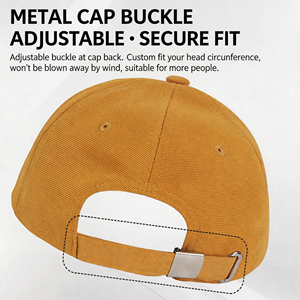 Unisex Solid Color 6-Panel Baseball Cap Cotton Twill Fitted <b>Hat</b> Casual Spring Summer Adult Size 56-58CM Twill Fabric - Product Image 2