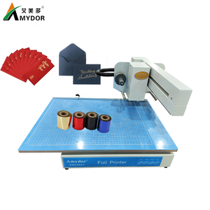 Venta directa de fábrica Impresora digital Tarjeta de bendición de PVC Invitación Placa de material acrílico Máquina de estampado en caliente - Product Image 2