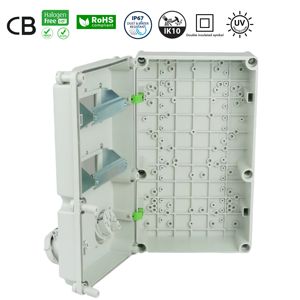 <span class=keywords><strong>Caja</strong></span> <span class=keywords><strong>de</strong></span> plástico <span class=keywords><strong>de</strong></span> Material PC/ABS resistente al agua al aire libre IP67 <span class=keywords><strong>caja</strong></span> <span class=keywords><strong>de</strong></span> conexiones 460x270x160mm instrumento electrónico acero IP65 - Product Image 5