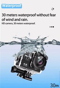 Videocamera Sportiva HD Impermeabile Portatile Mini a Prezzo di Fabbrica, Registrazione H.264 30FPS, WiFi, Go Pro, Sensore CMOS, MicroSD, Schermo 2.0" - Product Image 6