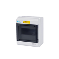 Boîte de distribution extérieure personnalisable, électrique, 6 voies, avec disjoncteurs de haute qualité