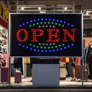 Open Business Sign Super Bright LED Shop OPEN Advertising Sign <b>Light</b> - Product Image 5
