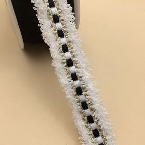 Ruban tricoté en dentelle à franges de coton de style coréen pour accessoires DIY, poignets de manteau, lacets de chaussures et garnitures de chapeaux - Product Image 3