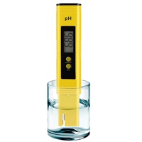 pH-mètre numérique 0,01 pH, testeur de pH de type stylo haute précision pour l'hydroponie, l'eau potable domestique, les piscines et les aquariums