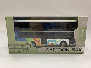 Logo personalizado de aleación fundido a presión, modelo de coche, autobús escolar, camión, estilo grafiti, puerta abierta, coche de Metal con sonido - Product Image 5