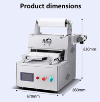 DMP-350V Semi-Automatische Gemodificeerde Atmosfeer Verpakkingsmachine Vers Vlees Fruit Groenten Traysealer