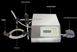 Máquina de Llenado con Bomba de Control Digital para Bebidas, Agua, Licores, Leche, Perfumes, Jugos, Aceites Esenciales, Máquina Empacadora de Leche - Product Image 3