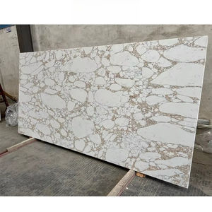 Losas de Cuarzo Blanco Calacatta, Piedra de Imitación de Mármol para Encimeras de Cocina, Mesas y Tocadores - Product Image 2