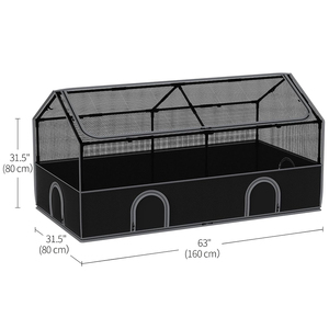 Enclos de jeu pour poulets, clôture, tente pour petits animaux, chats, intérieur/extérieur, boîte de couvaison, cage, tentes, barrière pour animaux de compagnie, parc pour animaux - Product Image 2