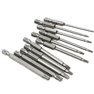 Magnetic T6-T40 50mm Steel Impact Ph2 Torx <b>Set</b> Security Tamper Proof <b>Screwdriver</b> Drill <b>Bit</b> OEM - Product Image 3