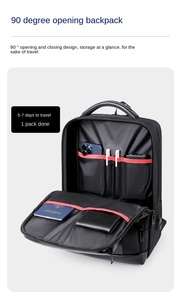 <span class=keywords><strong>Mochila</strong></span> Oxford para Portátil, Práctica y de Alta Venta, con Puerto de Carga USB, Resistente a Impactos, Cómoda para Viajes, Trabajo y Actividades al Aire Libre - Product Image 6