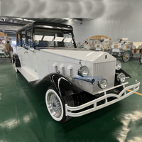 XCEGO Voiture électrique classique Rolls-Royce vintage personnalisée, longue limousine rétro antique, 5-6 places, autonomie de 80-100 km, vitesse maximale de 30 km/h