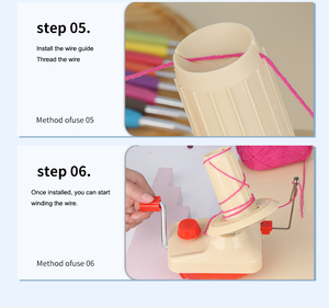 Small Home Yarn Winder Hand Operated Wool Winding <strong>Machine</strong> for Knitting Ball Organizer and Handicraft Tool - Product Image 5