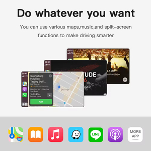 Adaptateur Carplay sans fil <span class=keywords><strong>pour</strong></span> Citroën Peugeot SMEG NAC System Android Auto Radio Player avec écran Carplay <span class=keywords><strong>pour</strong></span> voitures - Product Image 2