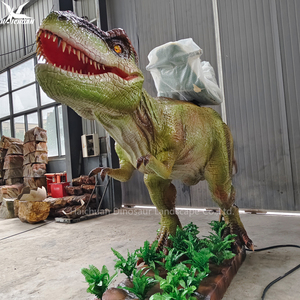 Dinosaurio Animatrónico <span class=keywords><strong>T</strong></span>-<span class=keywords><strong>Rex</strong></span> de Gran Tamaño para Interiores, Robot Interactivo con Cola y Boca Móviles, Decoración para Centros Comerciales - Product Image 4