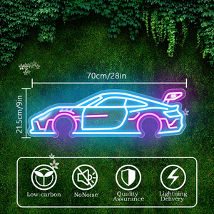 Letrero de Neón Personalizado, Luces Decorativas LED Acrílicas para Dormitorio, Arte Mural con Forma de Corazón de 5m, Diseño Gratuito con Decoraciones de Pared de Neón LED Acrílicas - Product Image 4