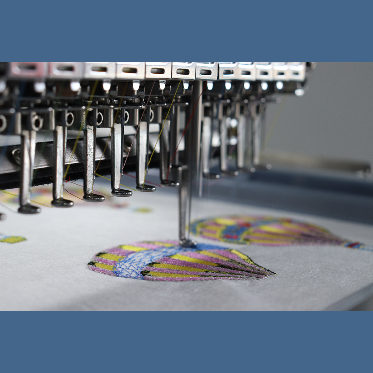 【直営・関税送料込】Embroidered long dre 2022 New Trend Embroidery Machine - Computerized & Versatile