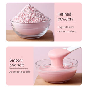 OEM/ODMスキンケアプライベートラベル中国ハーブ保湿収縮毛穴バラ花びらソフトメンブレンパウダー - Product Image 3